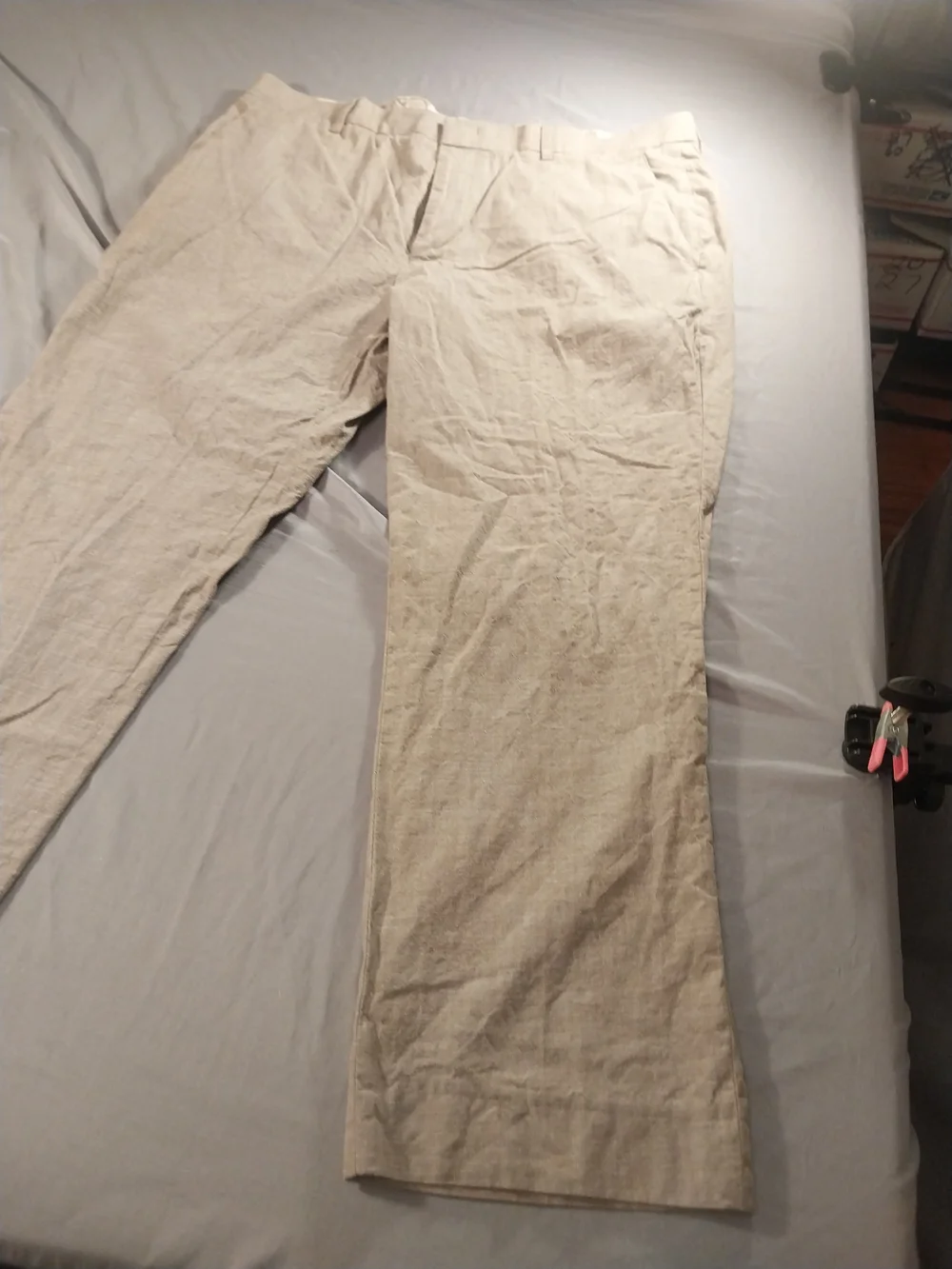 Tasso Elba Mens Cotton Trousers 36x32 #442